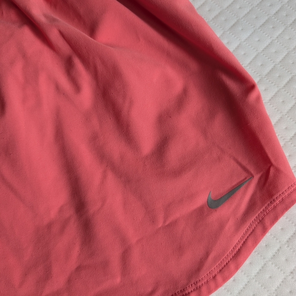 Nike One Dri-FIT Ultra High-Waisted 3" Brief-Lined Shorts Pink Size L running - Picture 4 of 11